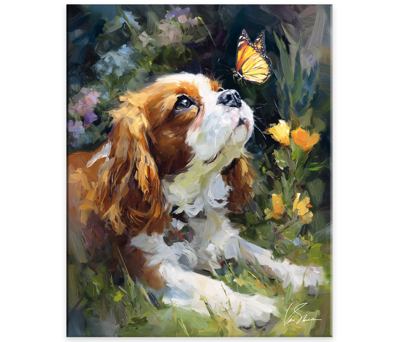 Картина на холсте FRIEND / ДРУГ арт.8245119