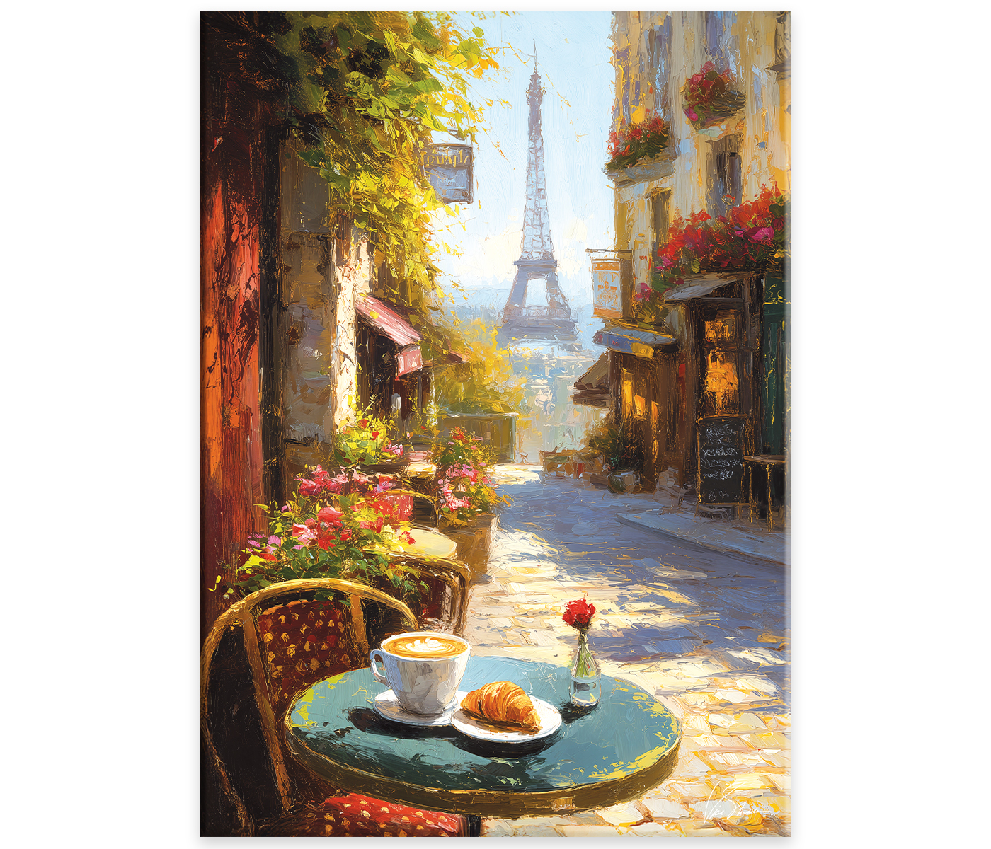 Картина на холсте PARIS / ПАРИЖ арт.8257132